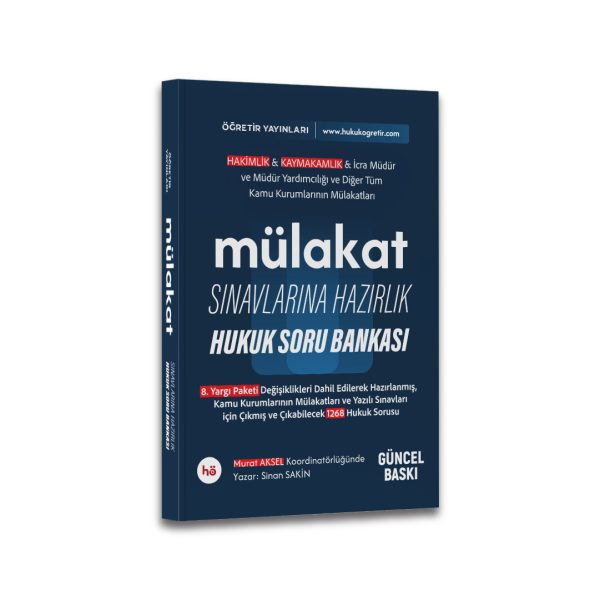 Mülakat Sınavlarına Hazırlık | Hukuk Soru Bankası