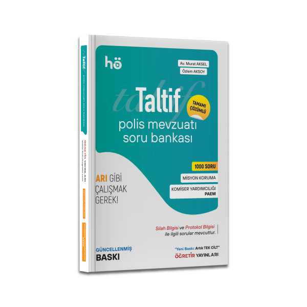 Taltif Polis Mevzuatı | Soru Bankası