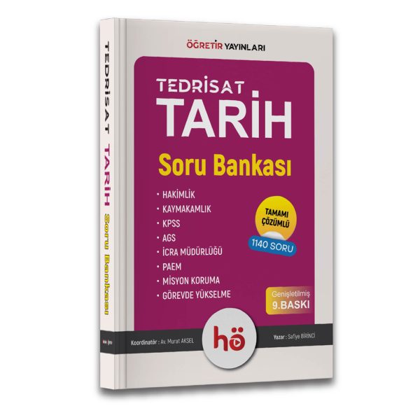 YENİ Tedrisat Tarih | Soru Bankası - 1140 SORU
