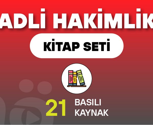 Adli Hakimlik Sınavı | Kitap Seti