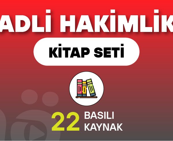 Adli Hakimlik Sınavı | Kitap Seti