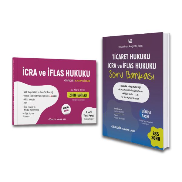 İcra ve İflas Hukuku Ders Notu Kitabı - Ticaret - İcra ve İflas Soru Bankası