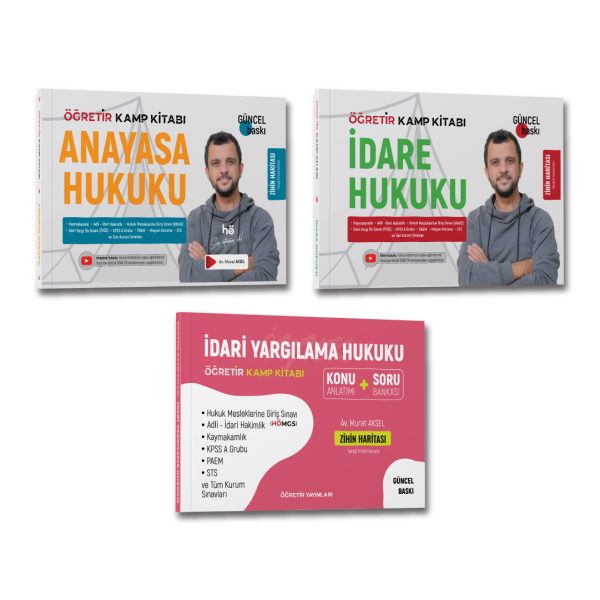 Anayasa Hukuku - İdare Hukuku - İYUK | Kamp Kitabı