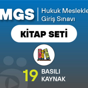 Nisan 2025 Hukuk Mesleklerine Giriş Sınavı (HMGS) | Kitap Seti