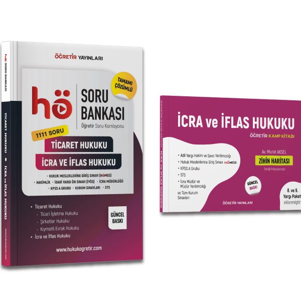 İcra ve İflas Hukuku Ders Notu Kitabı - Ticaret - İcra ve İflas Soru Bankası