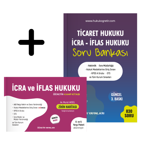 İcra ve İflas Hukuku Ders Notu Kitabı - Ticaret - İcra ve İflas Soru Bankası