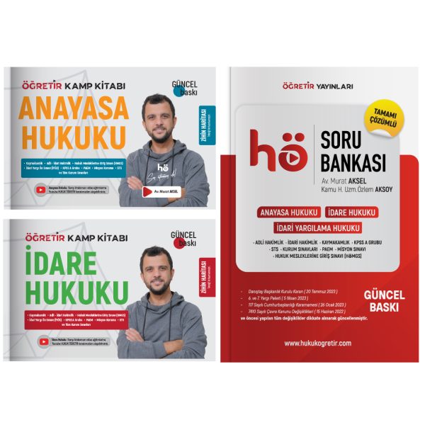 HÖ Soru Bankası - Anayasa Hukuku - İdare Hukuku