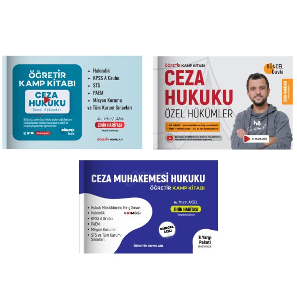 Ceza Hukuku Genel Hükümler - Ceza Hukuku Özel Hükümler - CMK