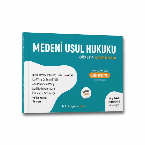 Medeni Usul Hukuku | Kamp Kitabı