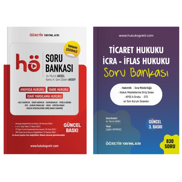 HÖ Soru + Ticaret İcra ve İflas Hukuku | Soru Bankası