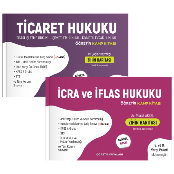 Ticaret Hukuku + İcra ve İflas Hukuku | Kamp Kitabı