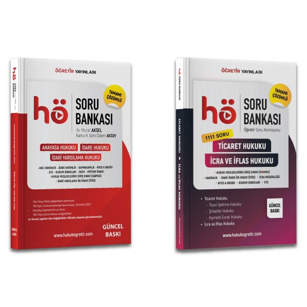 HÖ Soru + Ticaret İcra ve İflas Hukuku | Soru Bankası