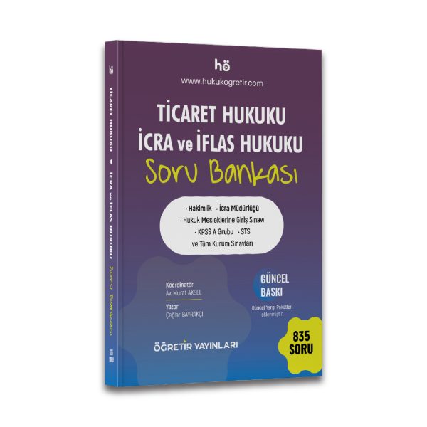 Ticaret - İcra ve İflas Hukuku | Soru Bankası