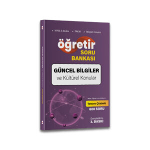 Güncel Bilgiler ve Kültürel Konular Soru Bankası Kitabı