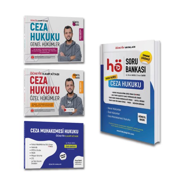 Ceza Hukuku 4'lü Set
