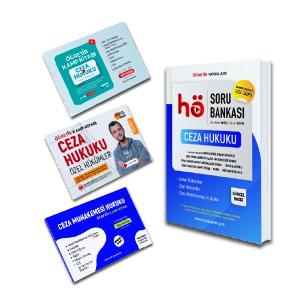 Ceza Hukuku 4'lü Set