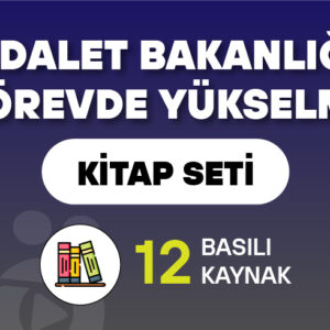 Adalet Bakanlığı Görevde Yükselme | Kitap Seti