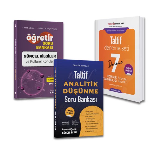 Güncel Bilgiler ve Analitik Soru Bankası + 7'li Deneme Seti