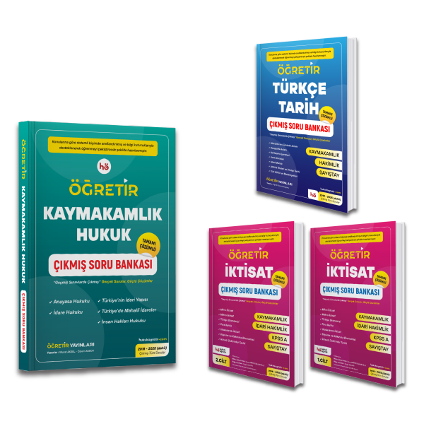 Öğretir KAYMAKAMLIK Çıkmış Soru Bankası Seti - Ön Satış