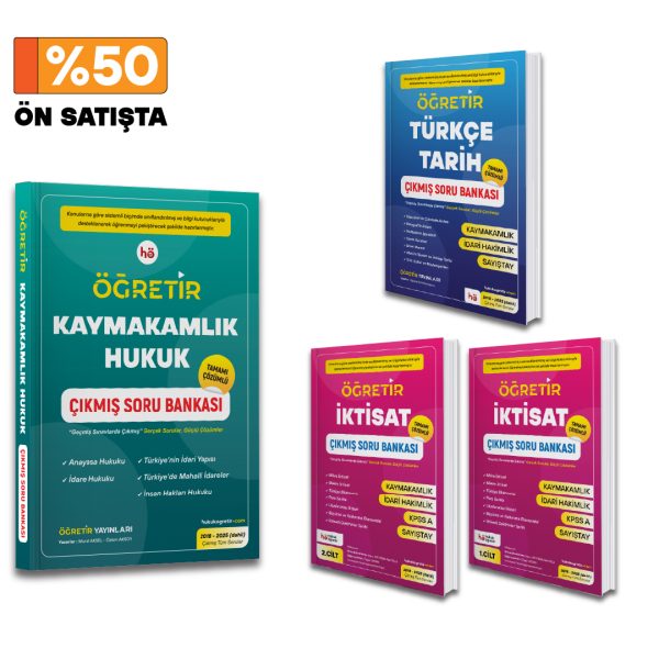 Kaymakamlık Çıkmış Soru Bankası Seti - Ön Satış