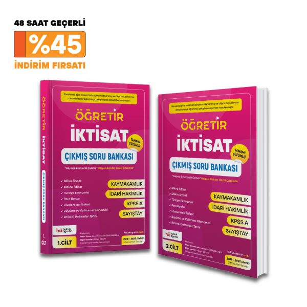 KPSS A İKTİSAT Çıkmış Soru Bankası - Ön Satış