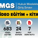 Nisan 2026 Hukuk Mesleklerine Giriş Sınavı (HMGS) | Video Eğitim + Kitap‎
