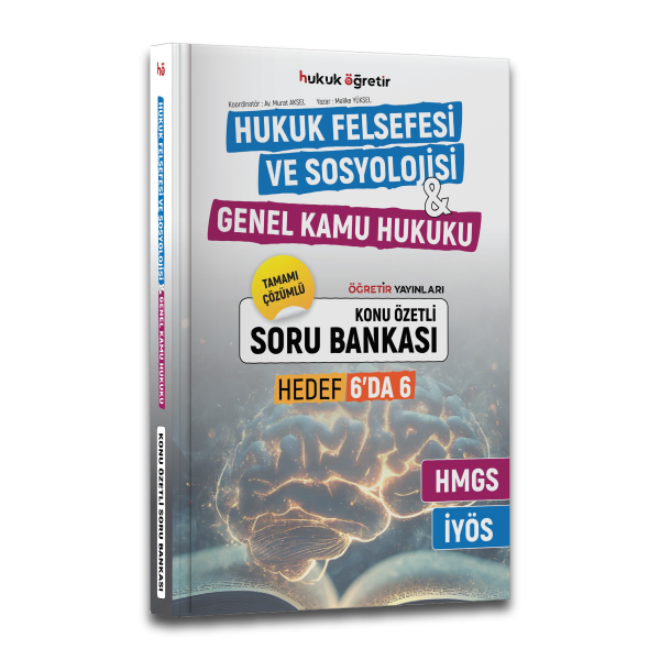 Hukuk Felsefesi ve Sosyolojisi - Genel Kamu Hukuku | Soru Bankası