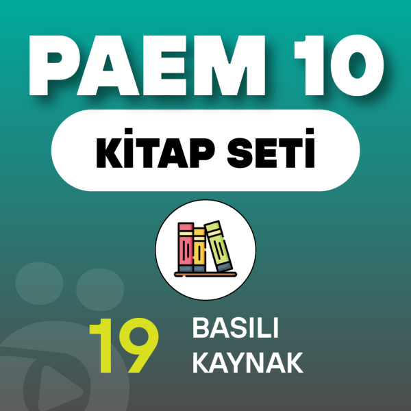 PAEM 10 - Komiser Yardımcılığı Sınavı | Kitap Seti