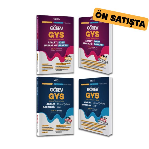Görev GYS | Soru Bankası & Mevzuat Çalışma Kitabı - ÖN SATIŞ