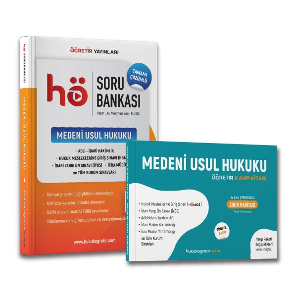 Medeni Usul Hukuku | Kamp Kitabı & Soru Bankası