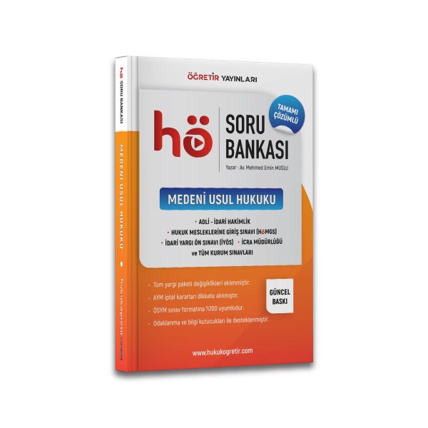 Medeni Usul Hukuku | Soru Bankası
