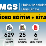 Nisan 2026 Hukuk Mesleklerine Giriş Sınavı (HMGS) | Video Eğitim + Kitap‎
